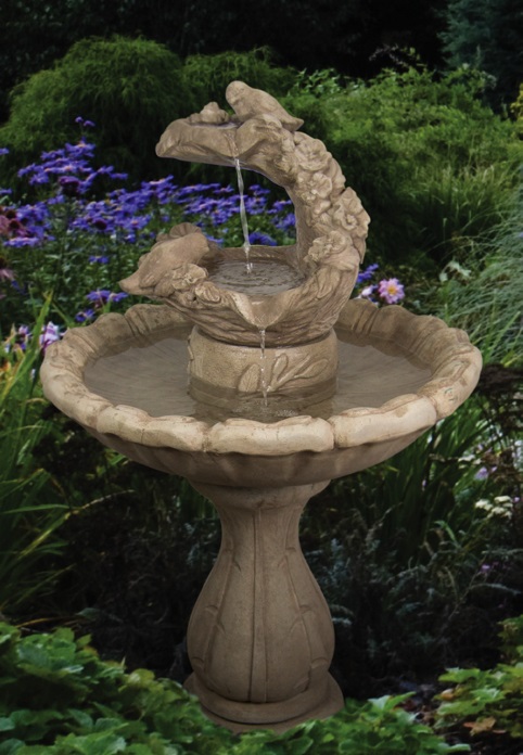 Classic Springtime Fountain