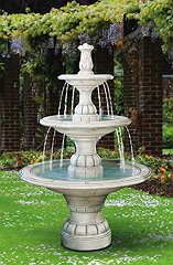 Large Contemporary Three-tier Fountain