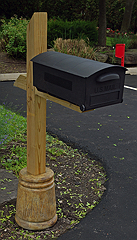 Decorative Post Holder
