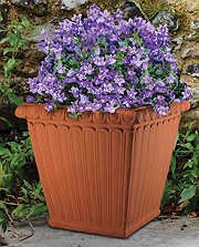 Square Fluted Planter